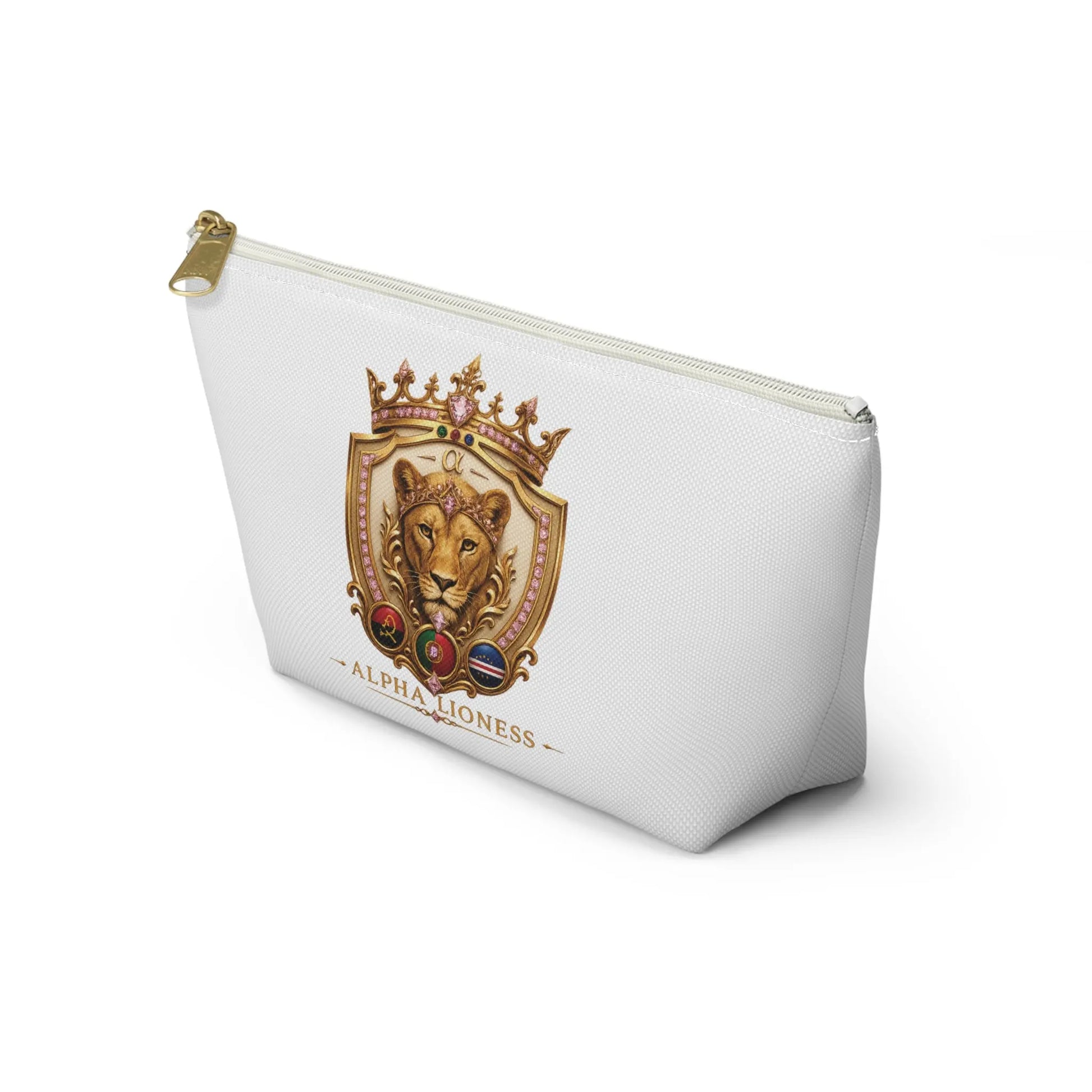 Lioness Accessory Pouch w T-bottom Printify