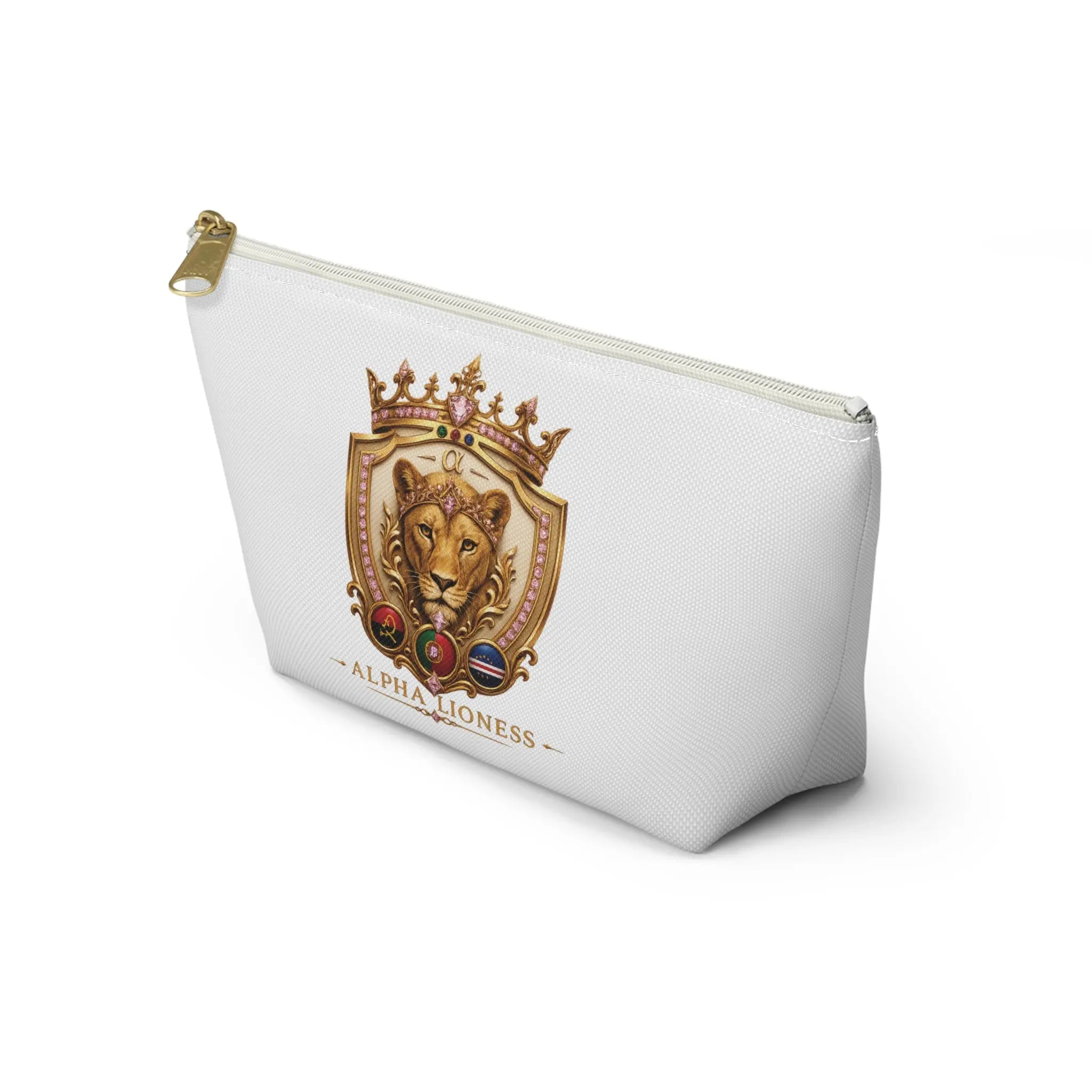 Lioness Accessory Pouch w T-bottom Printify