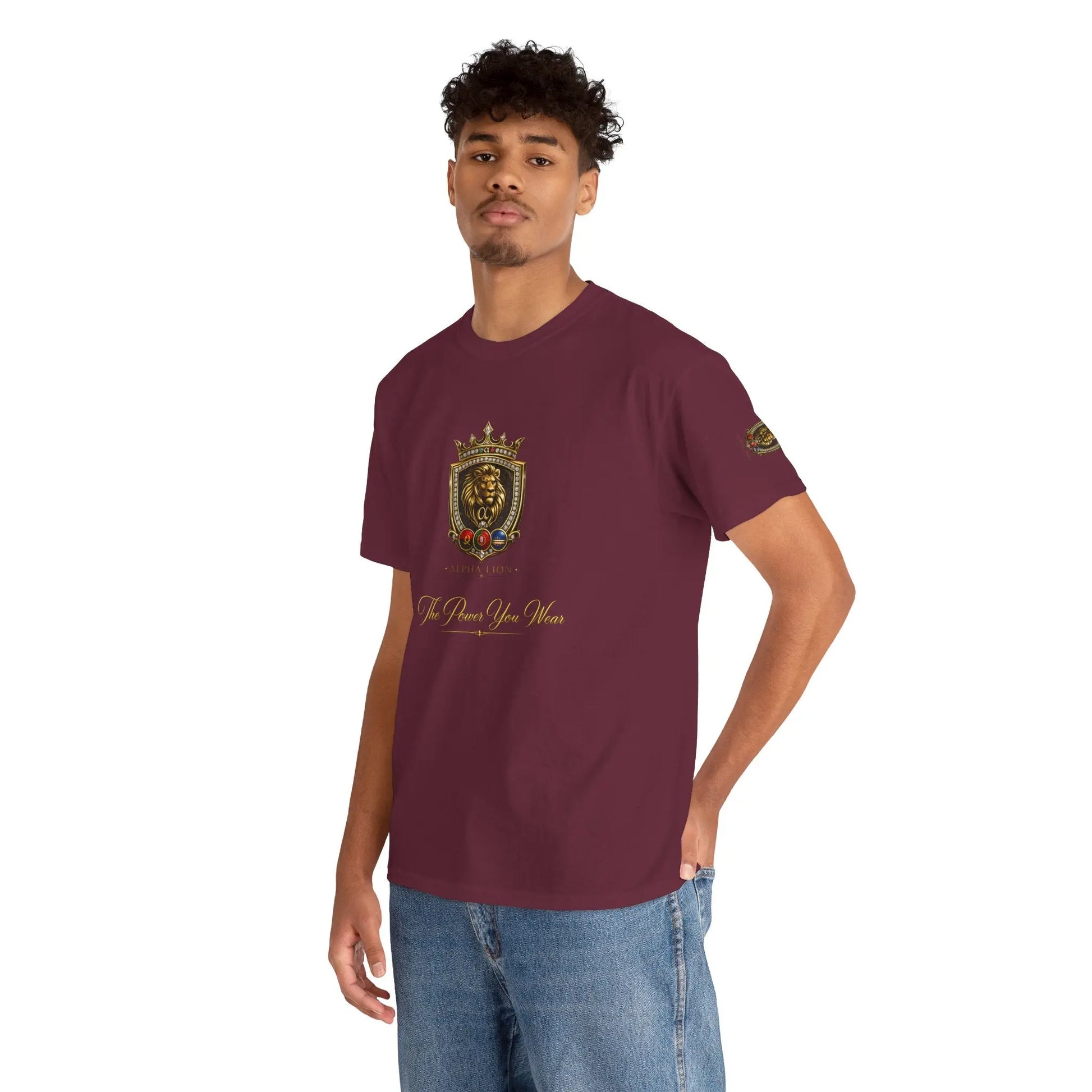 Lion  Crest T‑Shirt Printify