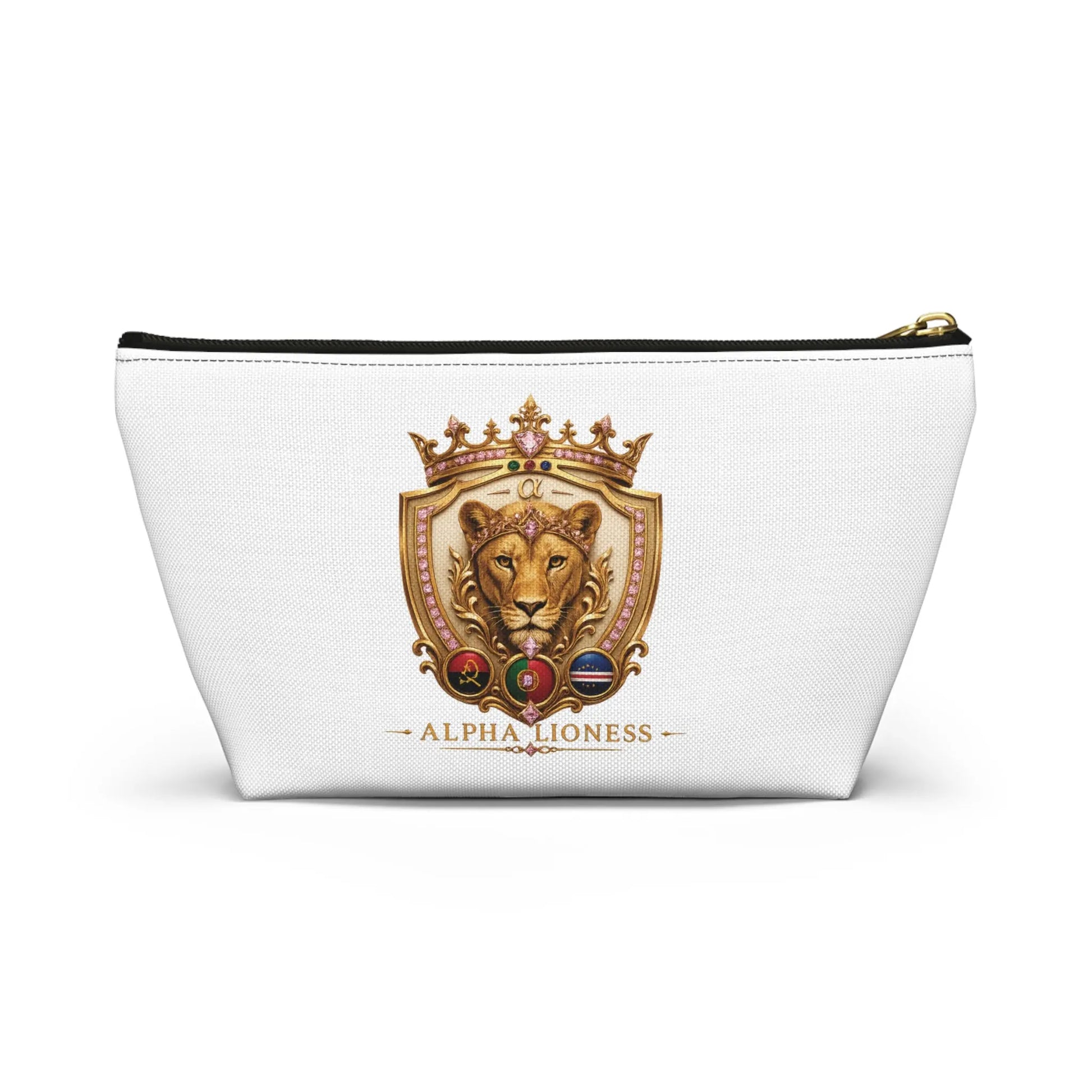 Lioness Accessory Pouch w T-bottom Printify