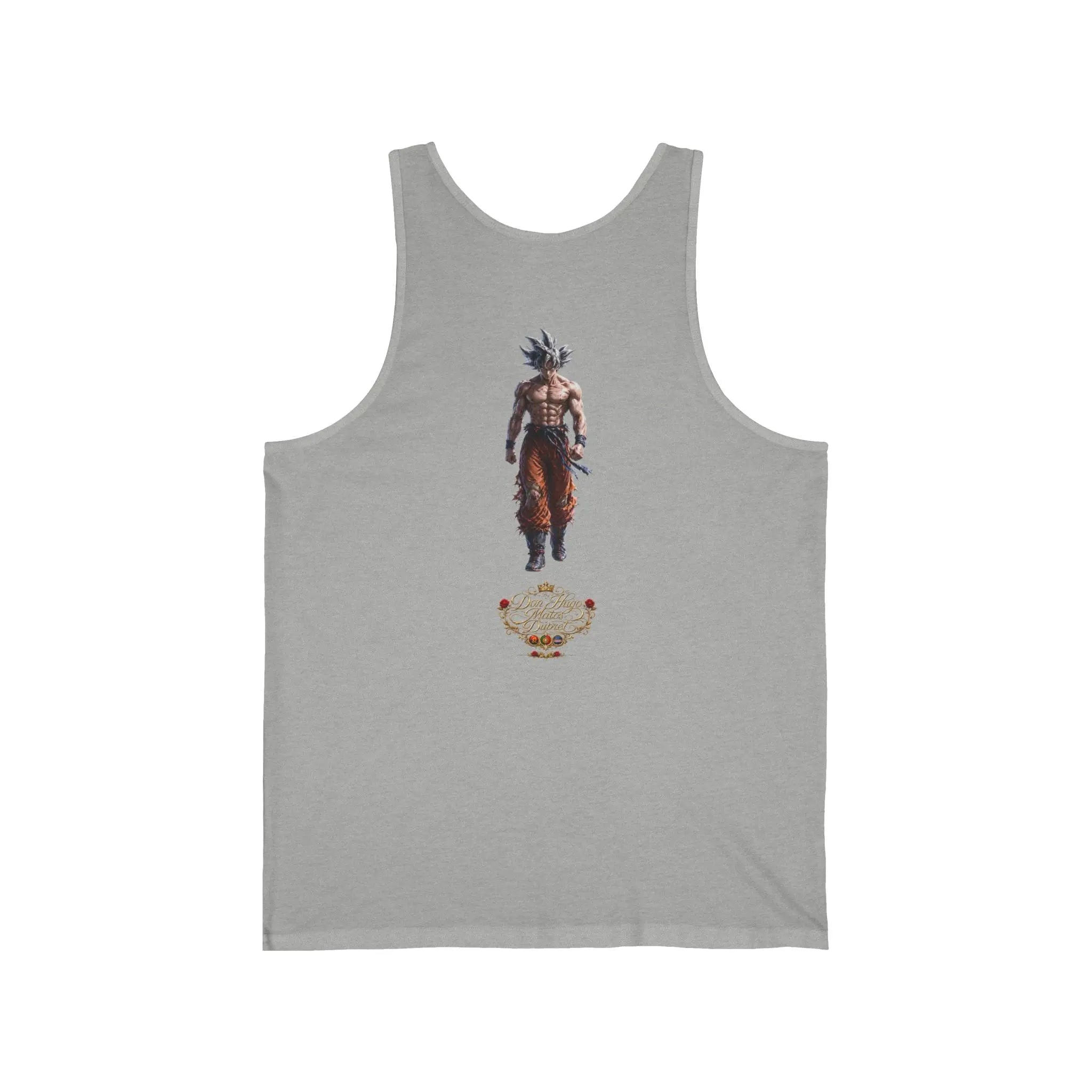 Dragon Warrior Tank Top — Lion Crest Graphic Jersey Tank Printify
