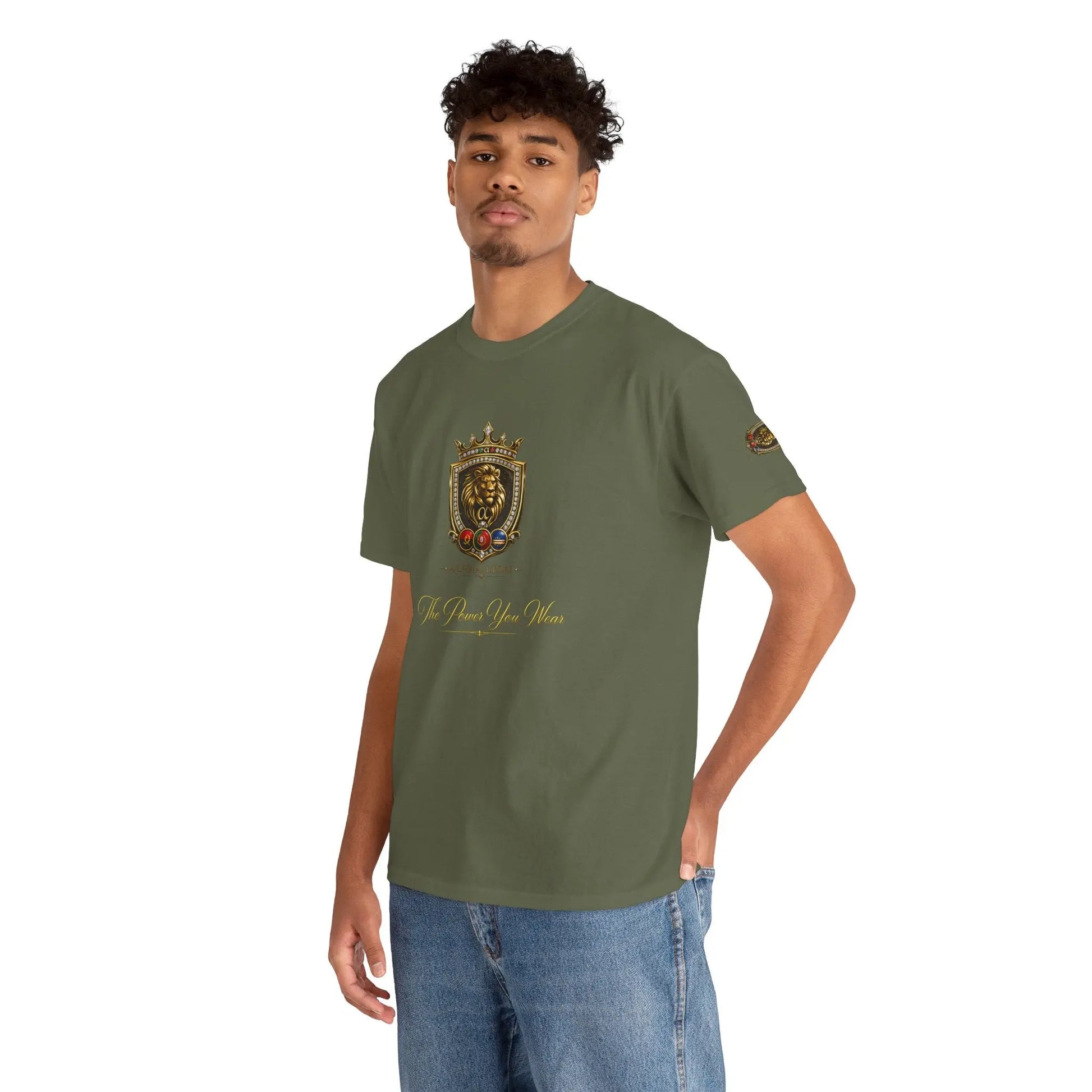 Lion  Crest T‑Shirt Printify