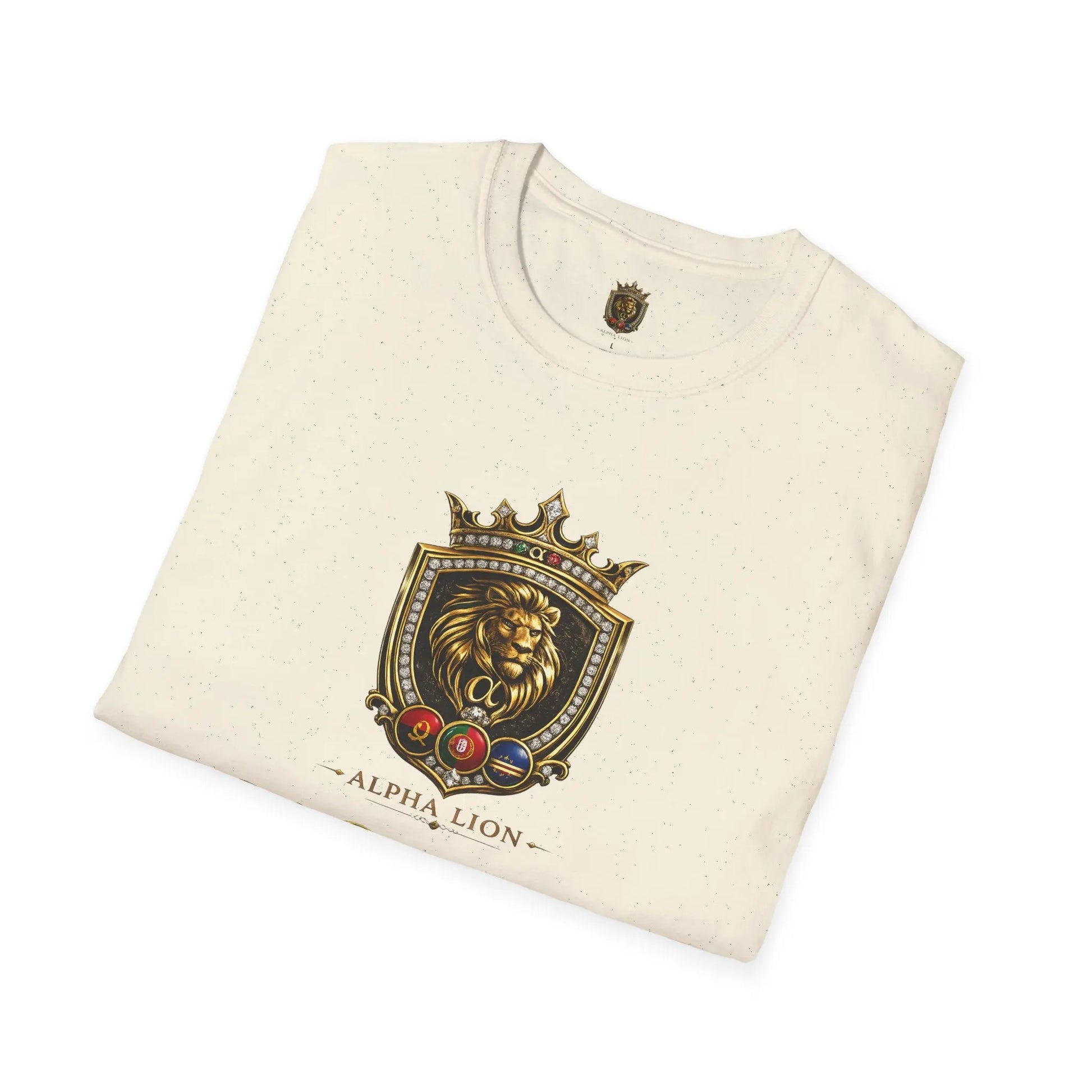 Alpha Lion Crest  T-Shirt Printify