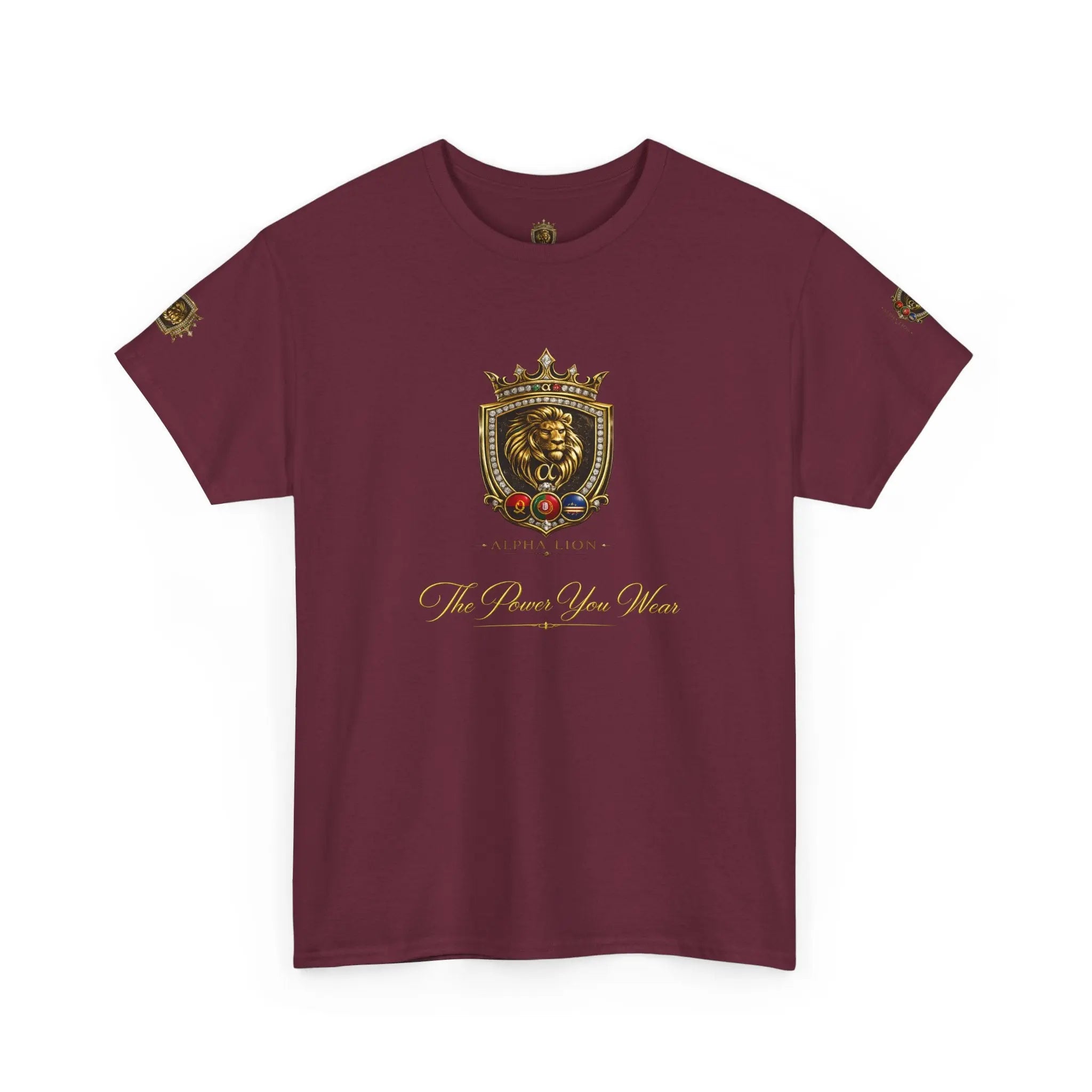 Lion  Crest T‑Shirt Printify