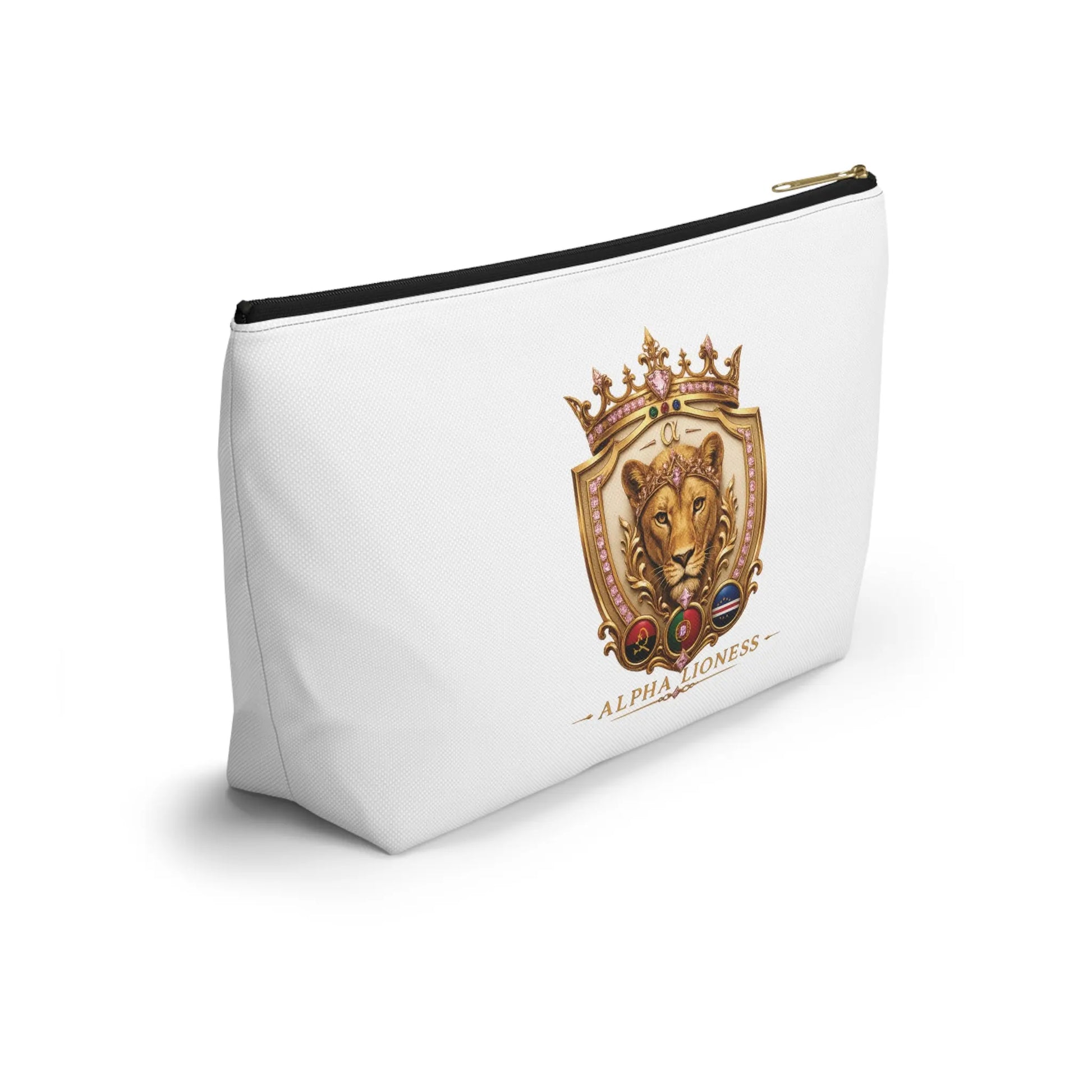 Lioness Accessory Pouch w T-bottom Printify