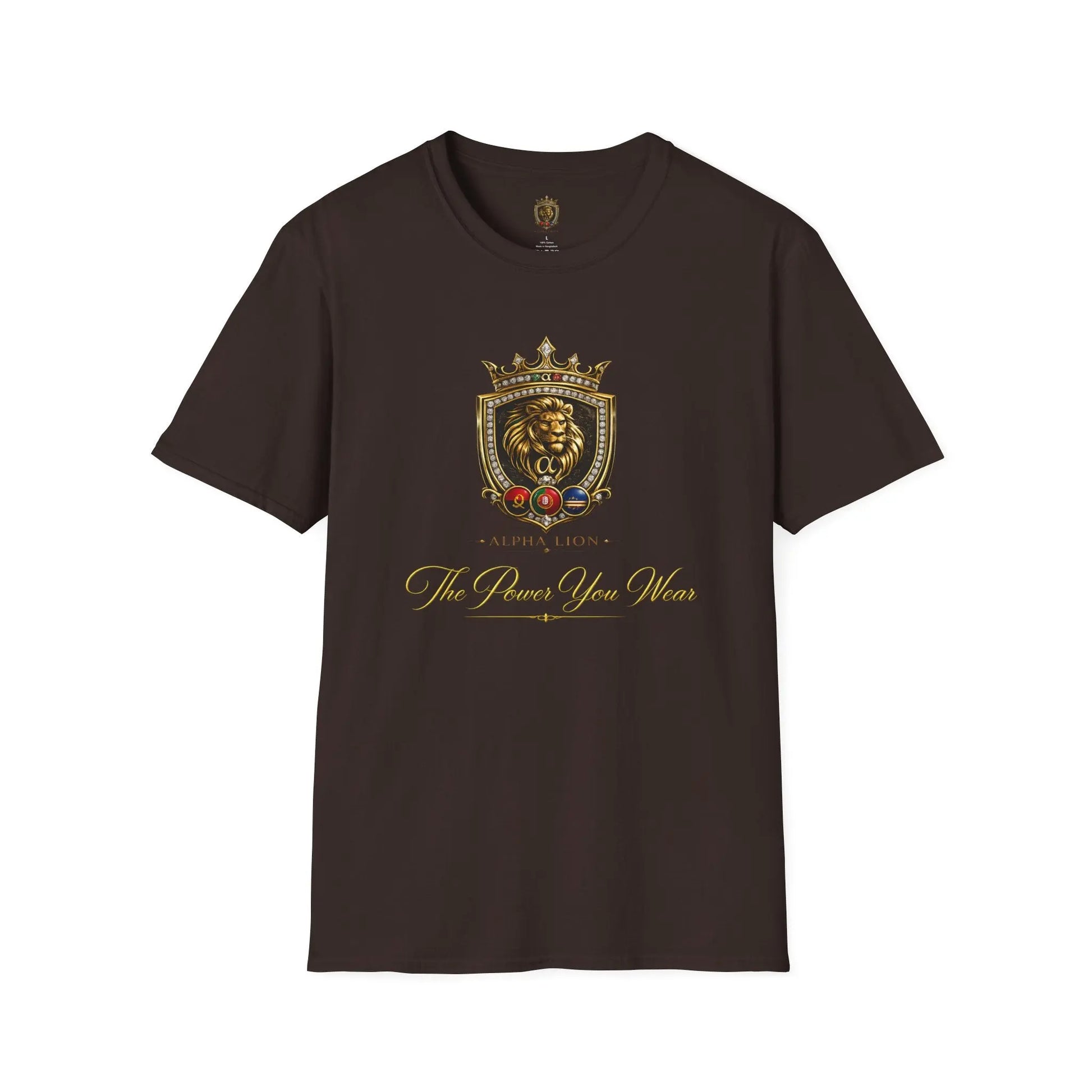 Alpha Lion Crest  T-Shirt Printify