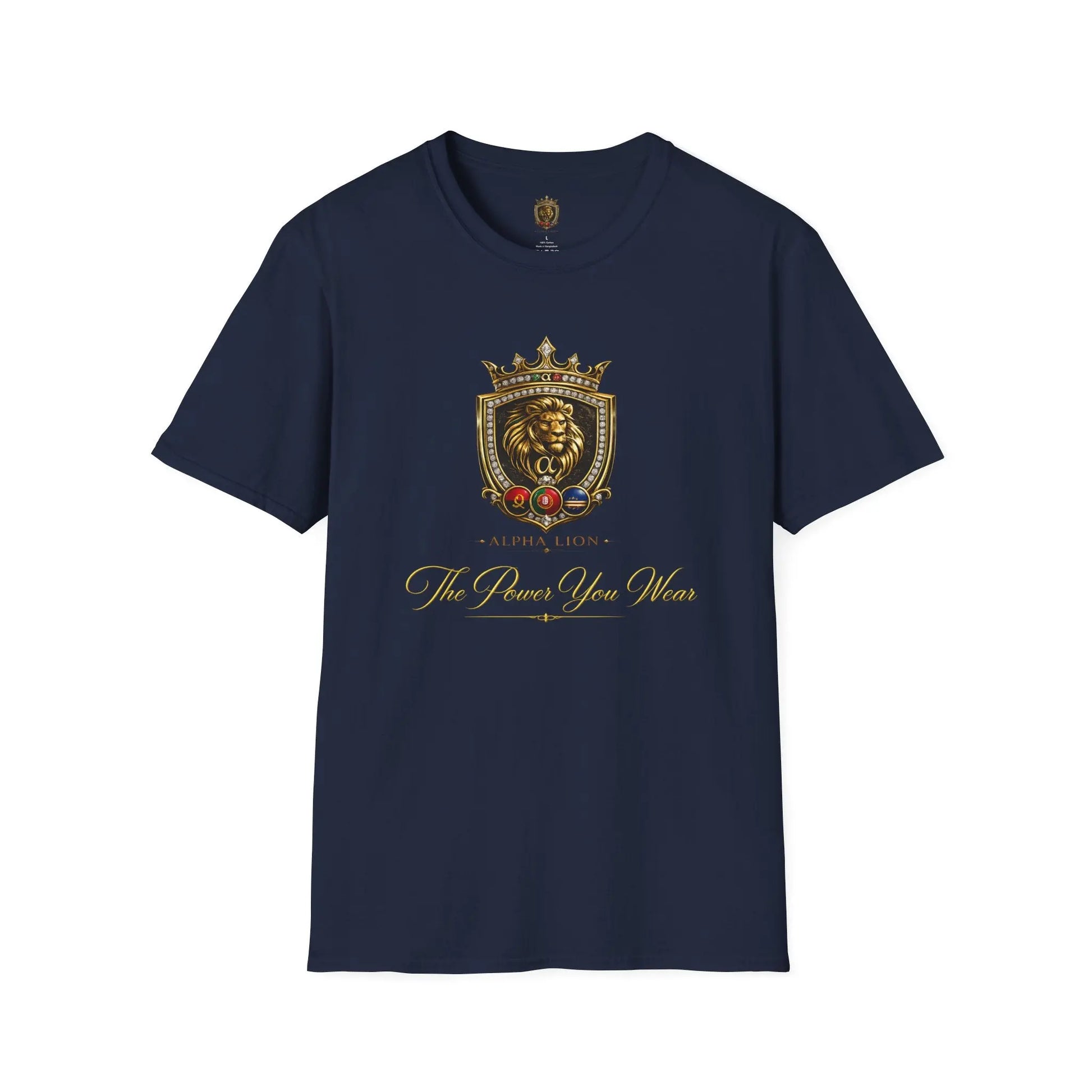 Alpha Lion Crest  T-Shirt Printify