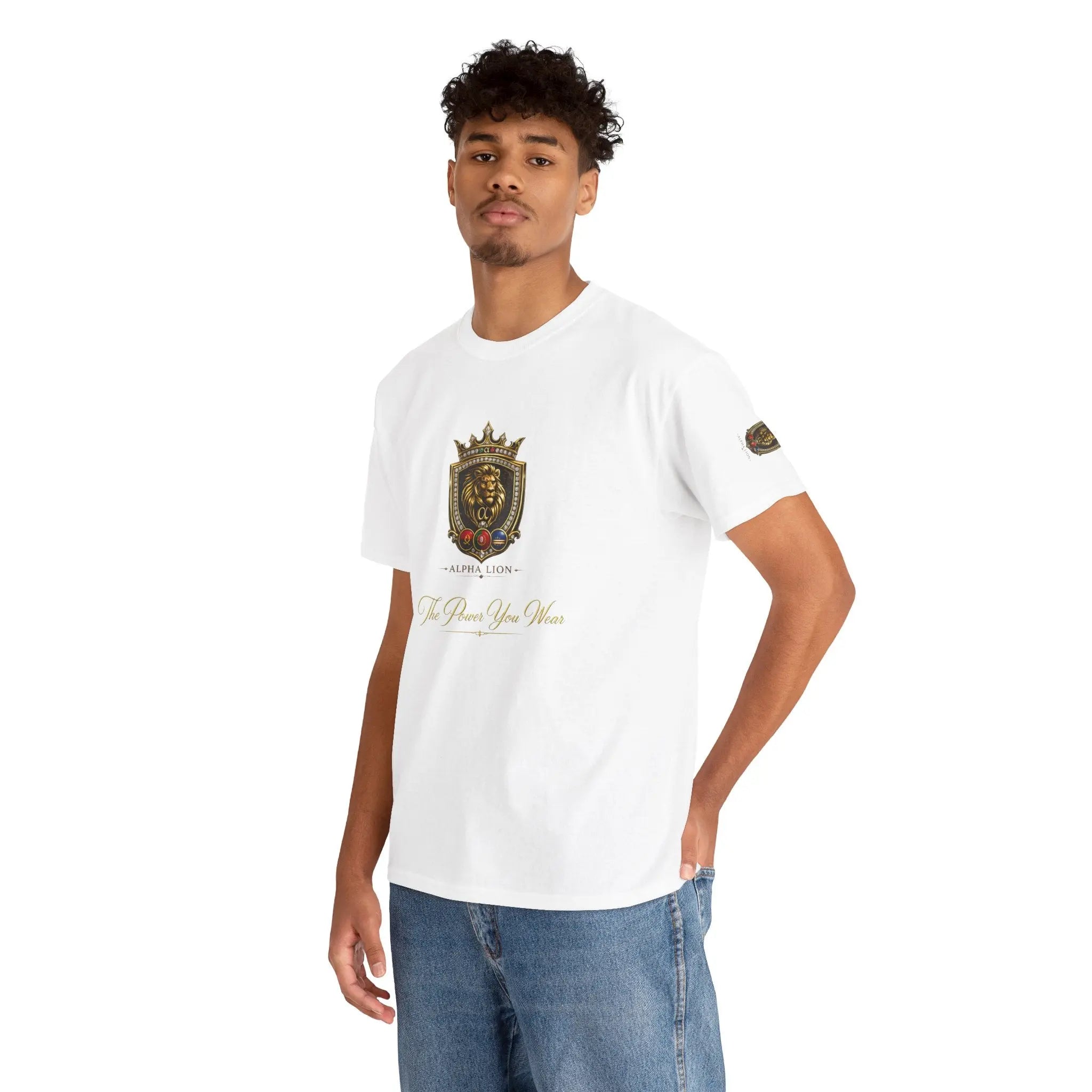Lion  Crest T‑Shirt Printify