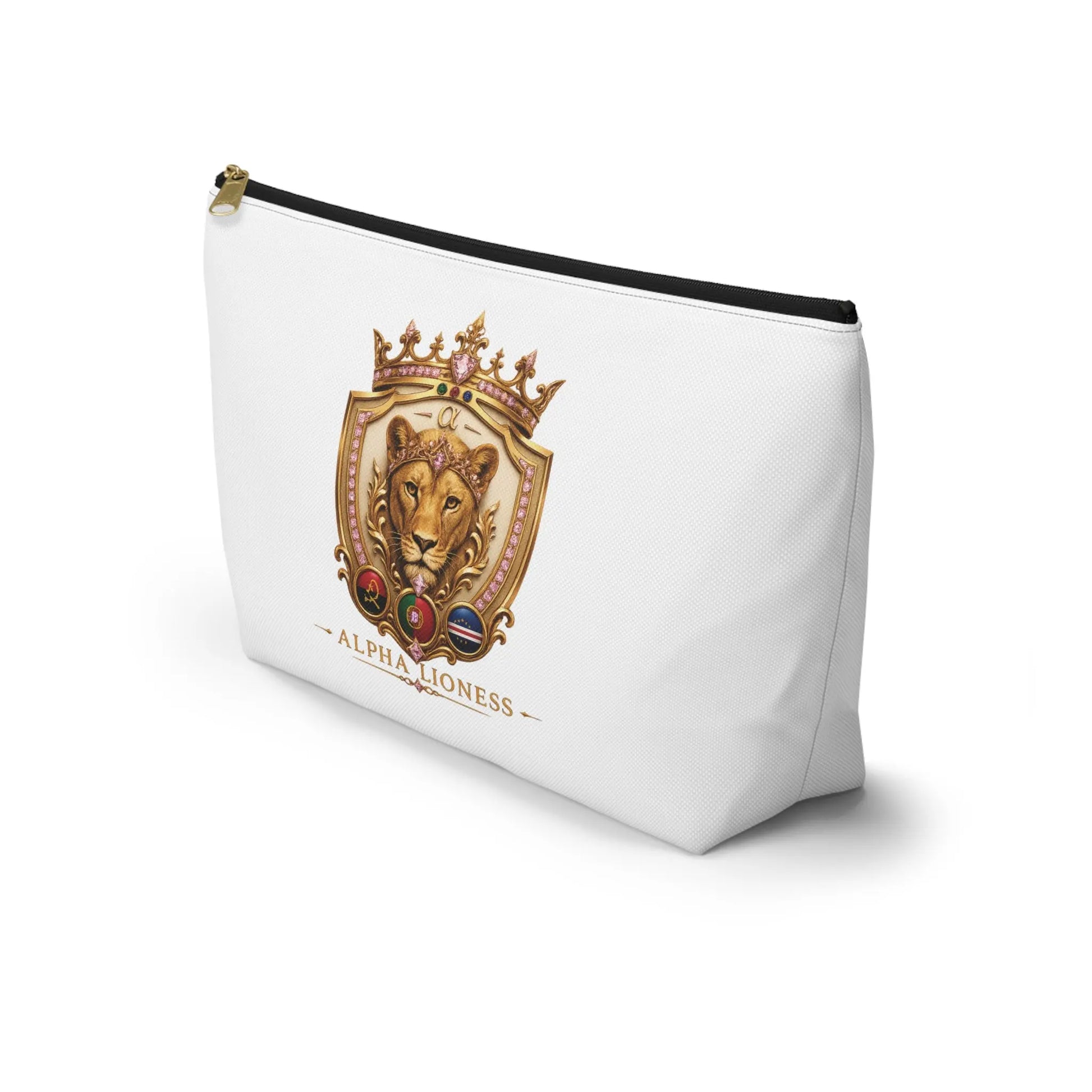 Lioness Accessory Pouch w T-bottom Printify