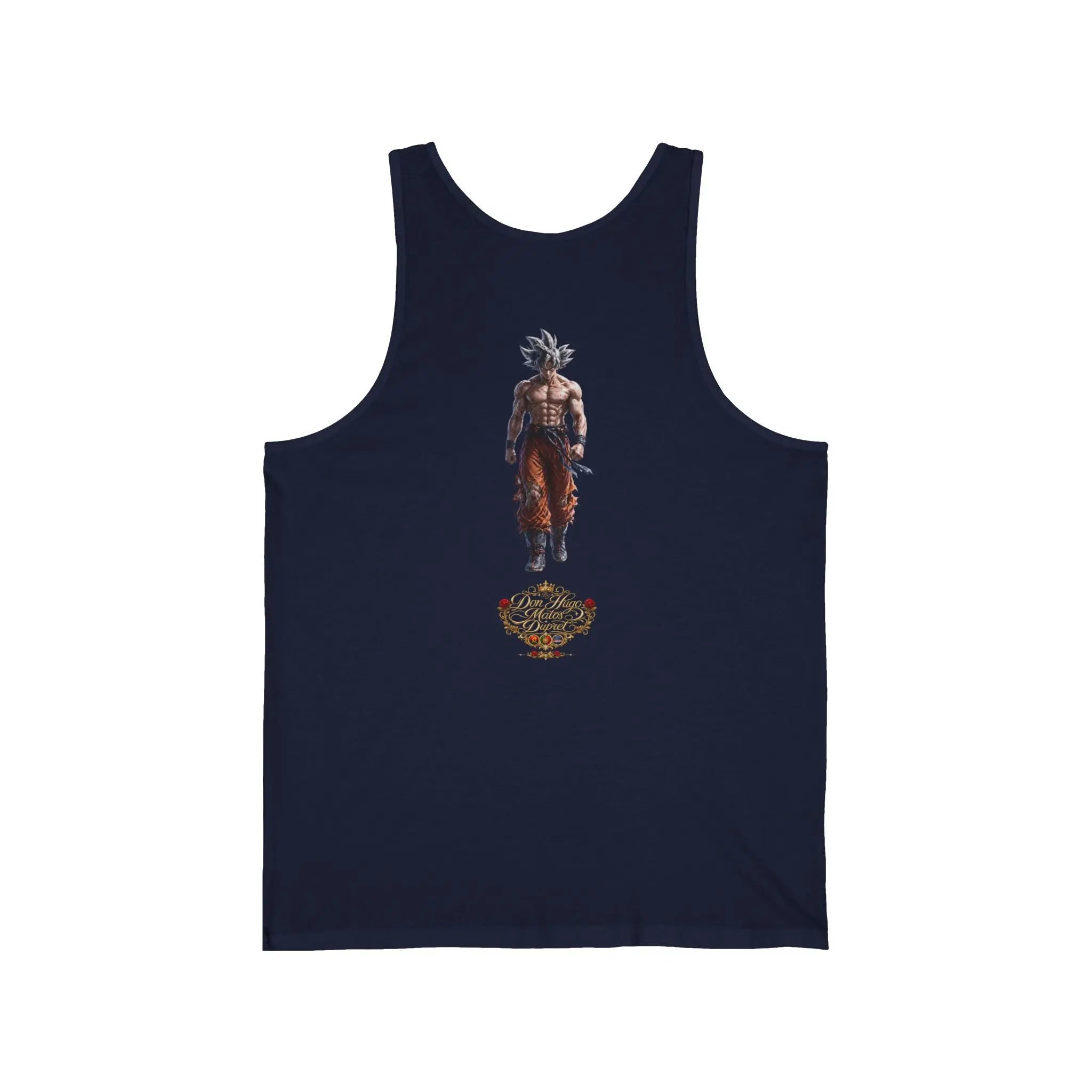 Dragon Warrior Tank Top — Lion Crest Graphic Jersey Tank Printify